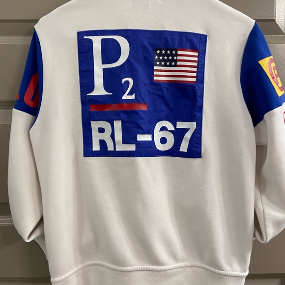 POLO RALPH LAUREN CP 93 Regatta Double-Knit Track Jacket Limited Edition L 14-16 - Picture 7 of 8
